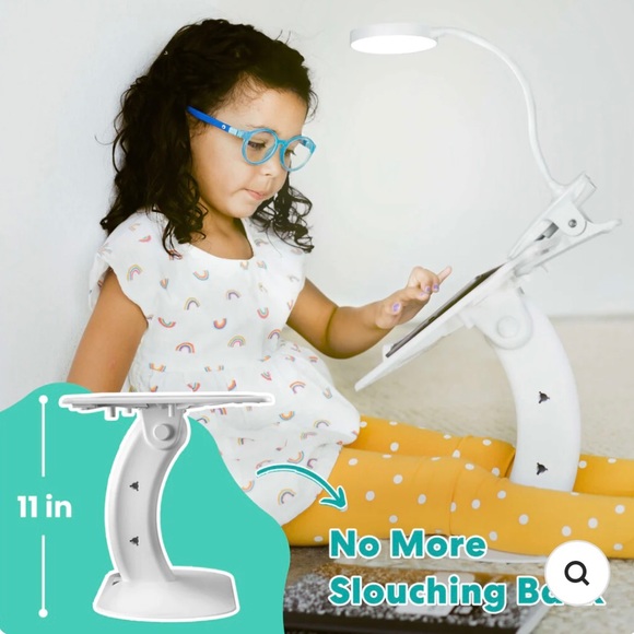 NWT GENION  Everywhere Lap Desk With Blue Light Glasses & Clip On Lamp - Picture 7 of 15